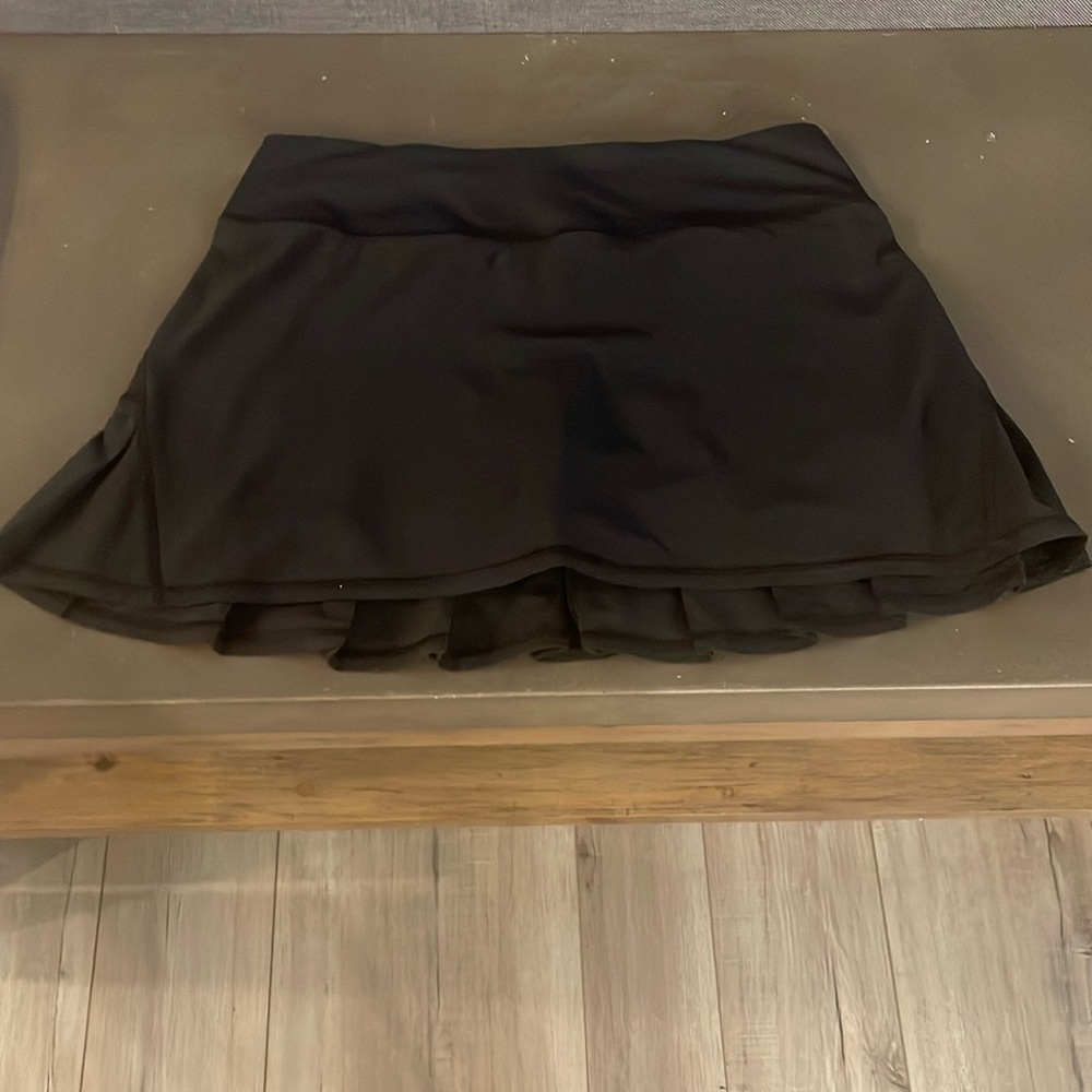 Lululemon Pace Setter Tennis Lined Ruffle Skort Skirt